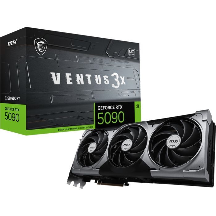 Відеокарта MSI GeForce RTX5090 32GB VENTUS 3X OC (RTX 5090 32G VENTUS 3X OC) зображення 5