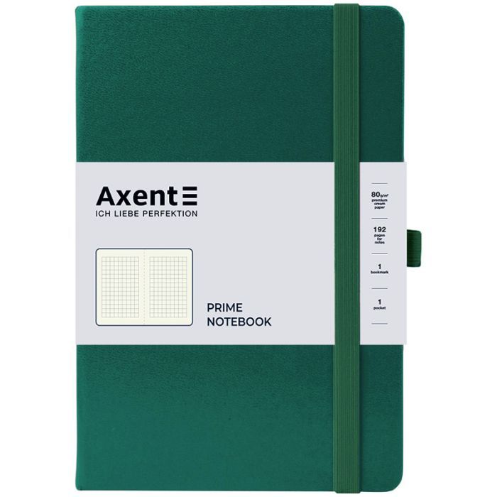 Книга записная Axent Partner Prime 145x210 мм 96 листов, клетка синяя (8305-38-A)