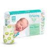 Подгузники Offspring Hairykiwi, розмір NB, до 4 кг 56 шт (DP-OI-FAT-NB56P-HKW)