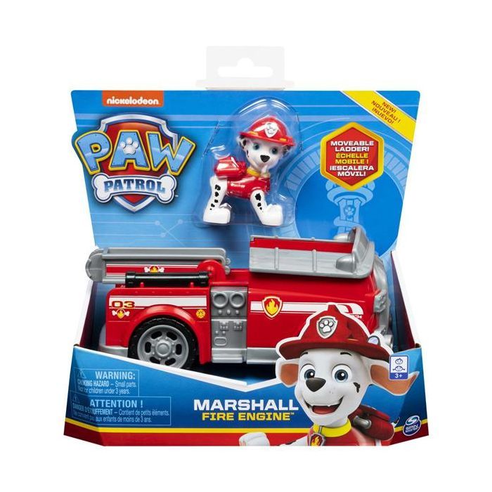Игровой набор Paw Patrol Пожарный автомобиль с водителем Маршалом (SM16775/9917)