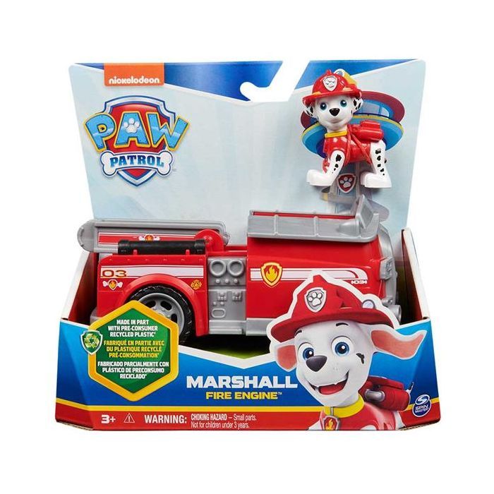 Игровой набор Paw Patrol Пожарный автомобиль с водителем Маршалом (SM16775/9917) изображение 6
