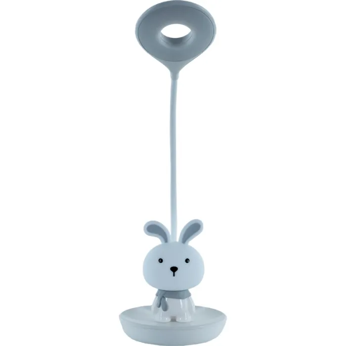 Настільна лампа Kite Bunny LED з акумулятором, біла (K24-492-1-1) зображення 3