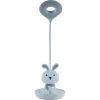 Настільна лампа Kite Bunny LED з акумулятором, біла (K24-492-1-1) зображення 3