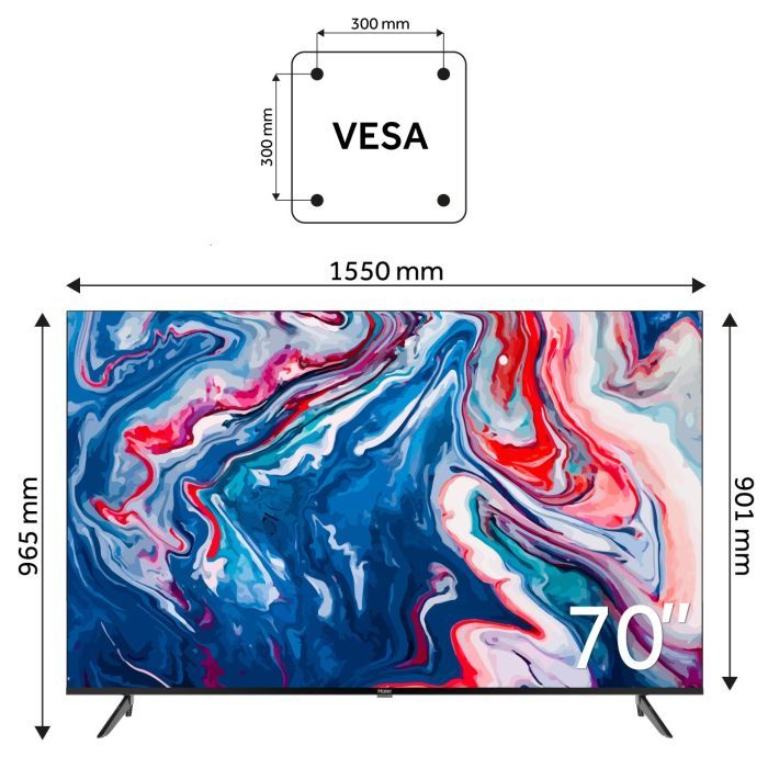 Телевізор Haier H70K801UG зображення 7