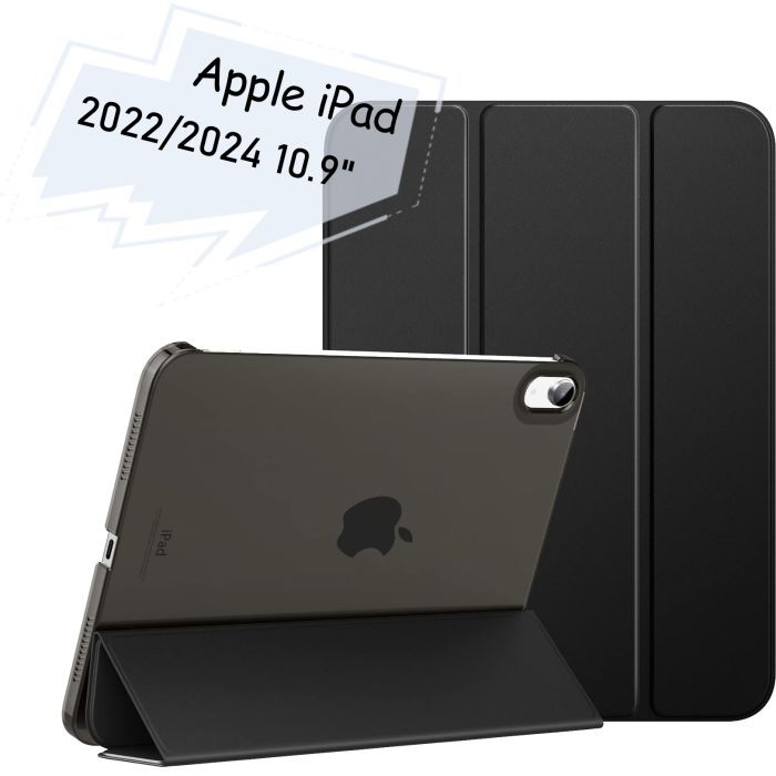 Чехол для планшета BeCover Tri Fold Hard Apple iPad 10.9" 2022/24/11" 2025/2024 Black (712983)