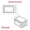 Электропечь Perfelli SIERRA 48 BLACK изображение 12