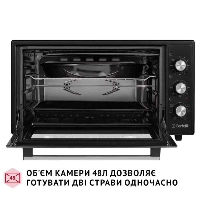 Электропечь Perfelli SIERRA 48 BLACK изображение 2