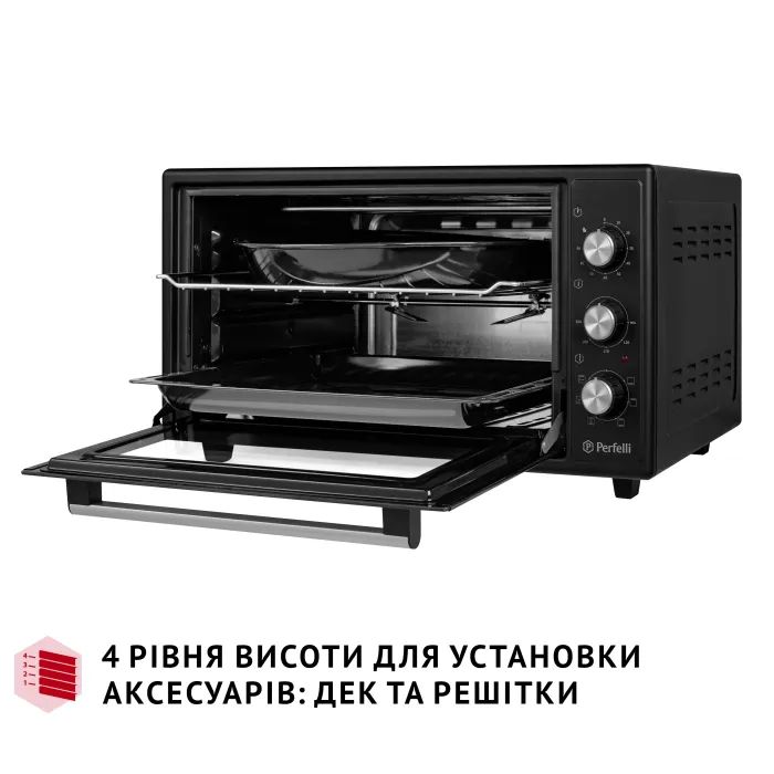 Электропечь Perfelli SIERRA 48 BLACK изображение 6