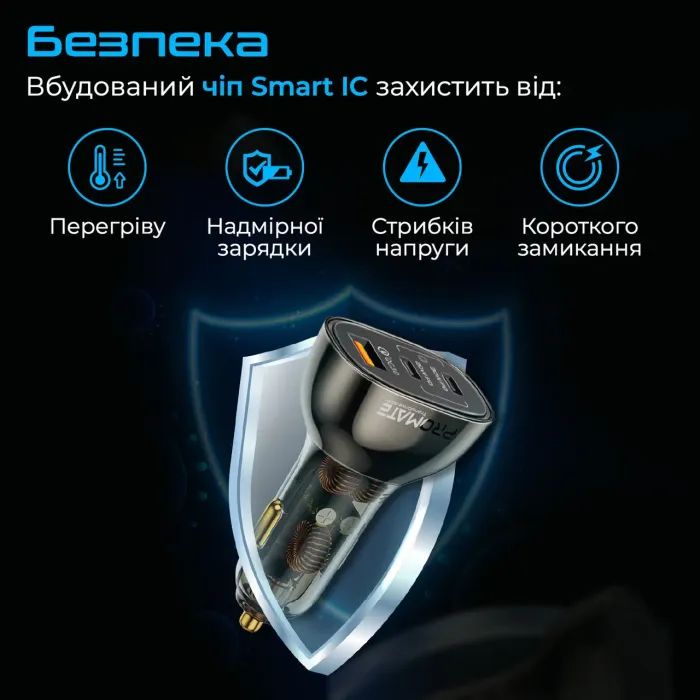 Зарядное устройство Promate transdrive-80w изображение 6