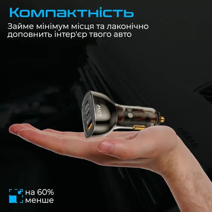 Зарядное устройство Promate transdrive-80w изображение 7