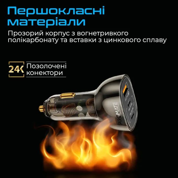 Зарядное устройство Promate transdrive-80w изображение 8