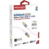 Дата кабель USB-C to USB-C transline-cc200.pink Promate (transline-cc200.pink) изображение 2