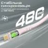 Дата кабель USB-C to USB-C transline-cc200.pink Promate (transline-cc200.pink) изображение 4