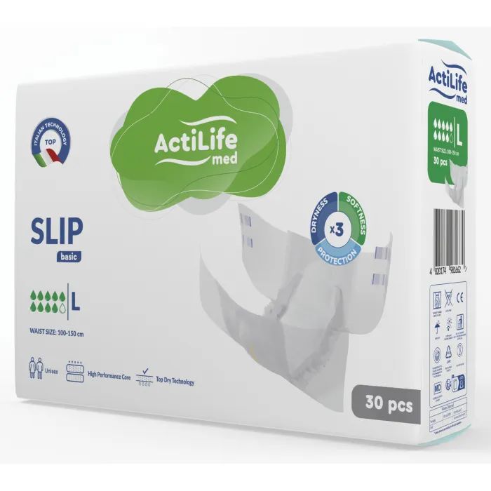 Подгузники для взрослых ActiLife Med Basic S, 30 шт (4820174981723)