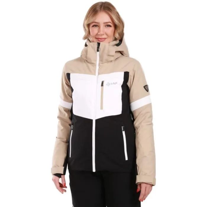 Куртка Kilpi Valera-W WL0106 beige/white/black - 42 - бежевий/білий/чорний (024.0568)