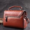 Сумка Vintage Из натуральной кожи Коричневая (22417) изображение 10