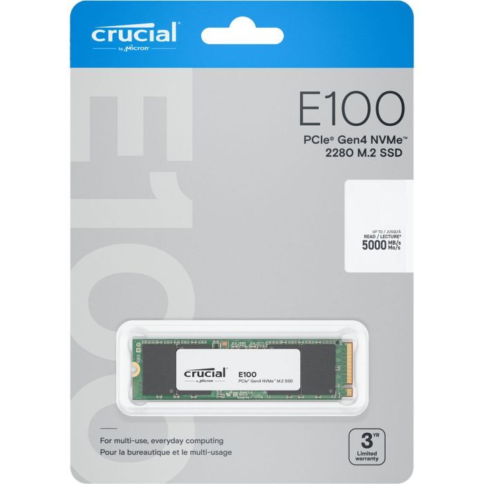 Накопитель SSD M.2 2280 480GB E100 Micron (CT480E100SSD8) изображение 4