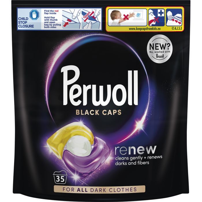 Капсулы для стирки Perwoll Для темных и черных вещей 13 шт. (9000101810530)