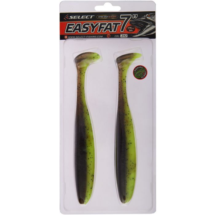 Силікон рибальський Select Easy Fat 7" 045 (2 шт/уп) (1870.39.76) зображення 2