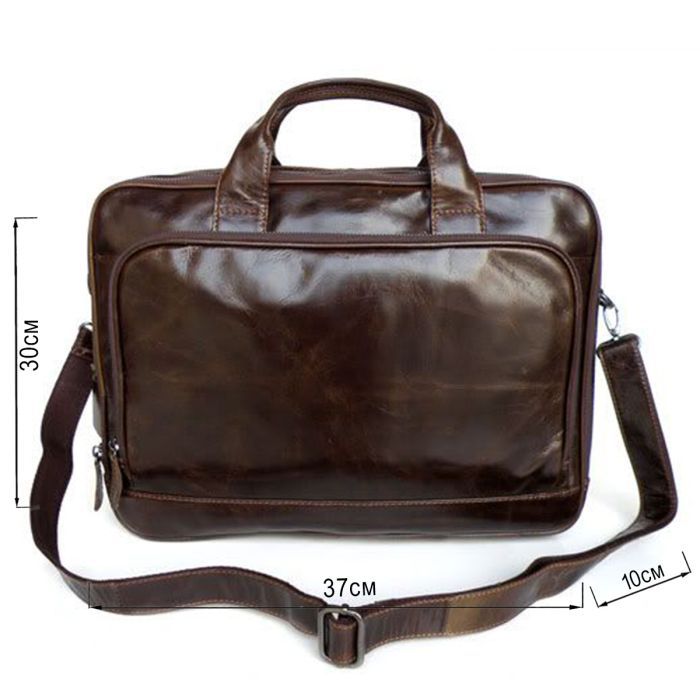 Сумка Vintage Коричнева (14152) зображення 3