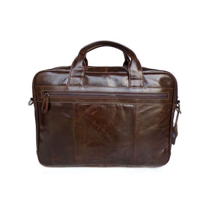 Сумка Vintage Коричнева (14152) зображення 6