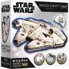 Пазл Trefl Wooden Star Wars Тысячелетний сокол 160 элементов (5900511201895)