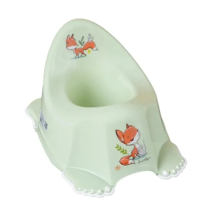 Горшок Tega Baby з музикою антиковзкий FOREST FAIRYTALE light green (PO-069-112)