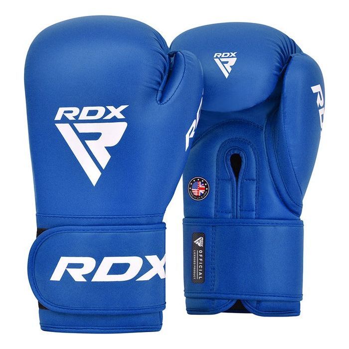 Боксерские перчатки RDX AS2 Blue 12 унцій (BGR-AS2U-12OZ) изображение 2