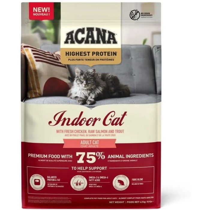 Сухий корм для кішок ACANA Highest Protein Indoor 1.8 кг (0064992723972)
