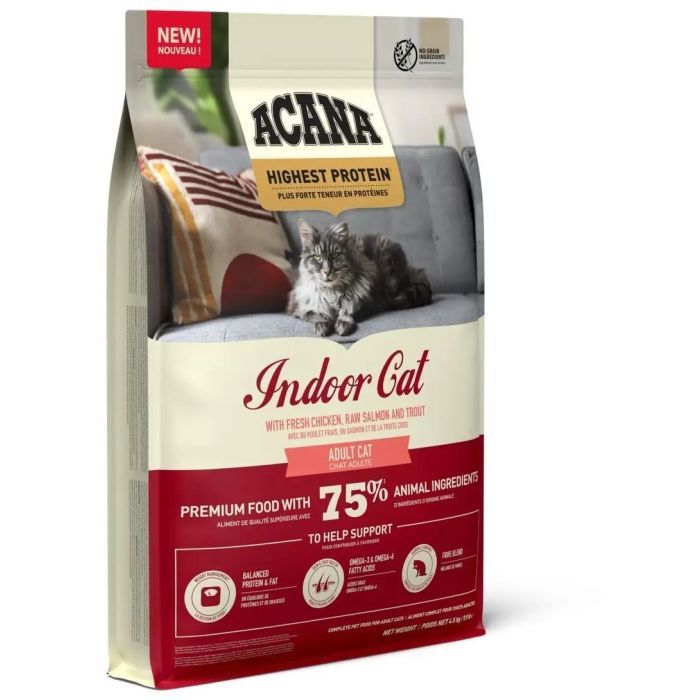 Сухий корм для кішок ACANA Highest Protein Indoor 1.8 кг (0064992723972) зображення 2