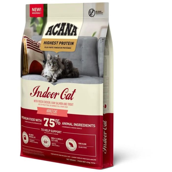 Сухий корм для кішок ACANA Highest Protein Indoor 1.8 кг (0064992723972) зображення 3