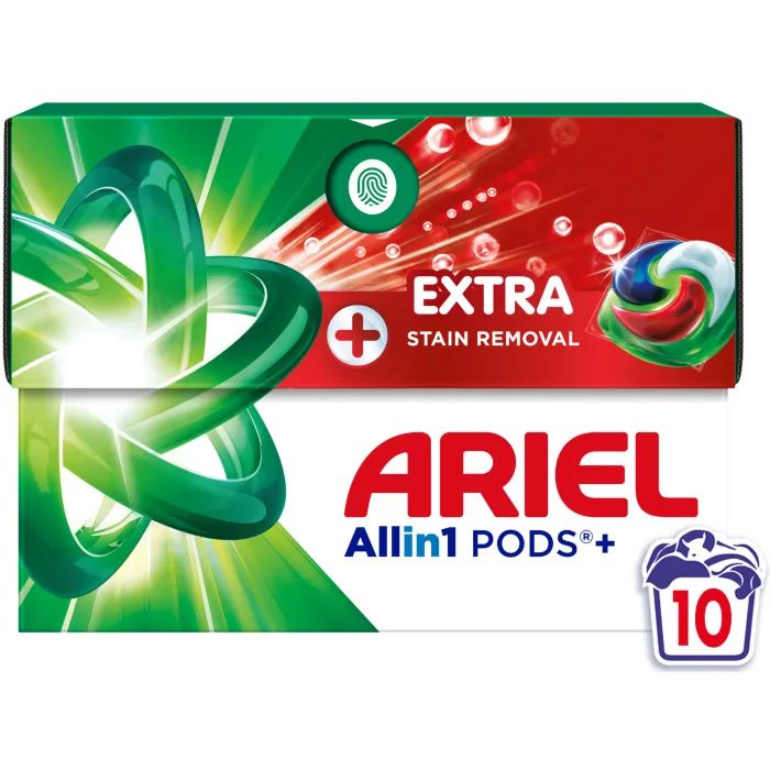 Капсули для прання Ariel Pods+ All-in-1 Extra Stain Removal Екстрасила виведення плям 38 шт. (8700216764254)