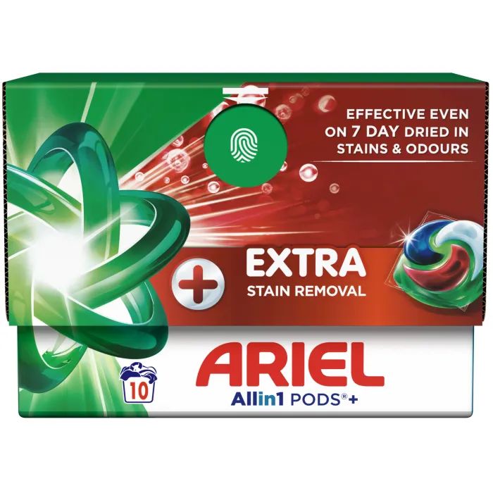 Капсули для прання Ariel Pods+ All-in-1 Extra Stain Removal Екстрасила виведення плям 38 шт. (8700216764254) зображення 2