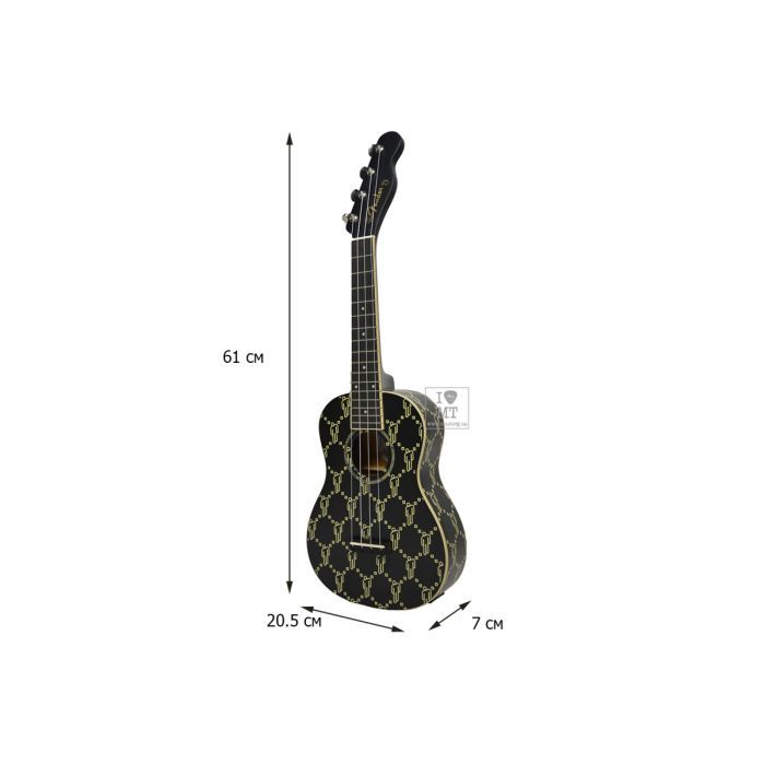 Укулеле Fender Billie Eilish Ukulele BLK WN (230689) изображение 2