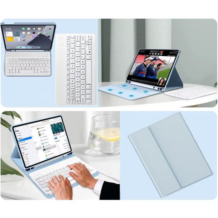 Чехол для планшета BeCover with keyboard Apple iPad Mini 6 2021 Black (712986) изображение 7