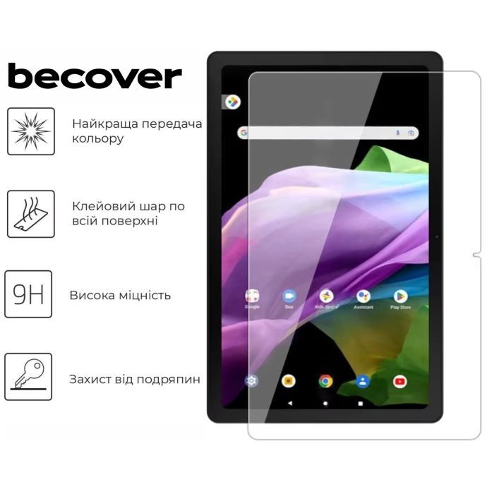 Стекло защитное BeCover Acer ICONIA P10-21Q 10.4" (713127) изображение 3