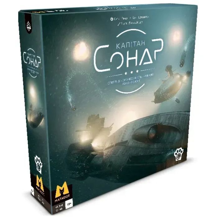 Настольная игра WoodCat Капитан СОНАР (Captain Sonar) (укр.) (ВР_КС)