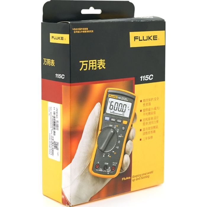 Цифровой мультиметр Must Fluke 115C, V, A, C, R, F (F-115C) изображение 2