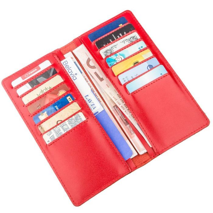 Портмоне Shvigel Червоне (13990) зображення 5