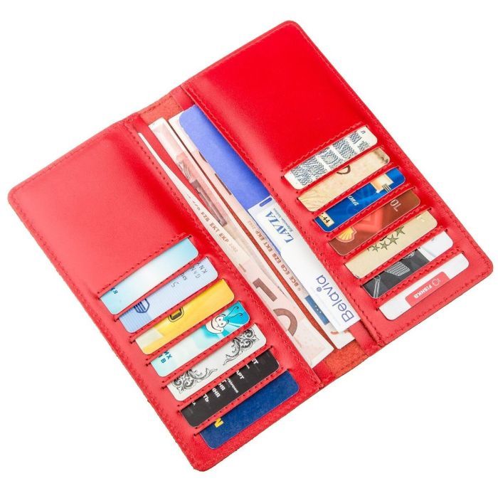 Портмоне Shvigel Червоне (13990) зображення 6