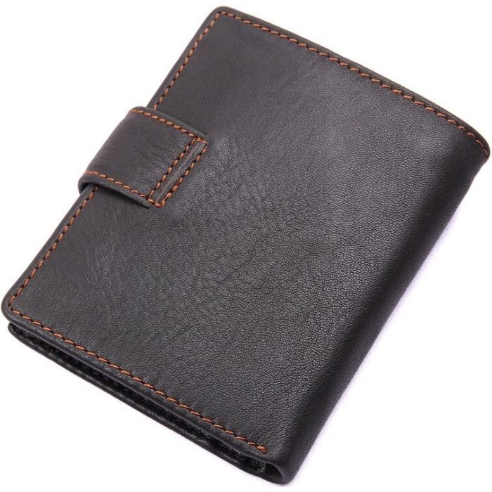 Гаманець Vintage Чорний (14497) зображення 2