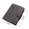 Гаманець Vintage Чорний (14497) зображення 3