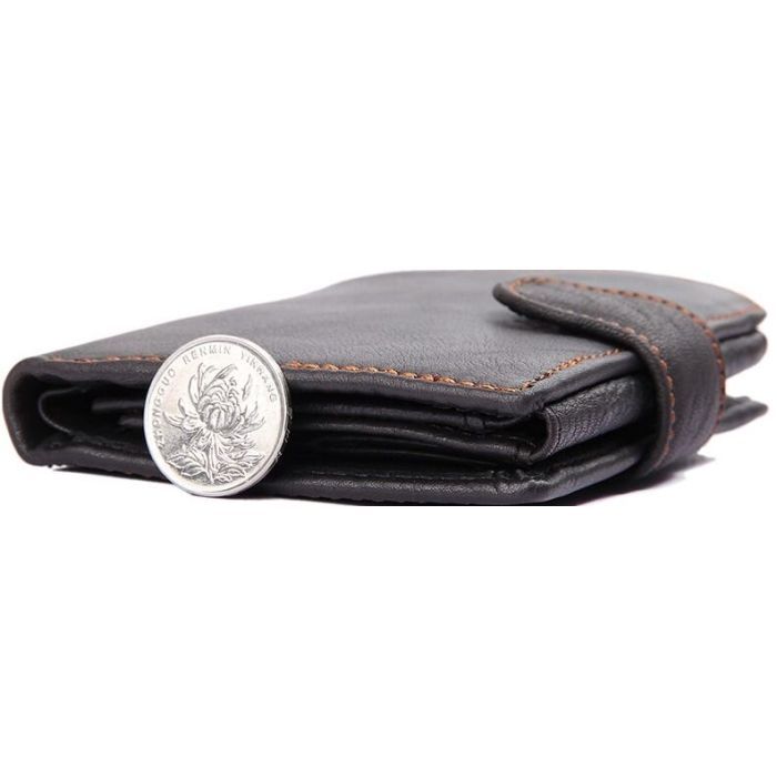 Гаманець Vintage Чорний (14497) зображення 5