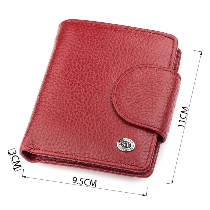 Гаманець ST Leather Червоний (18499) зображення 4