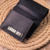 Портмоне Grande Pelle Шкіряне портмоне Слава ЗСУ Чорне (16734) зображення 10