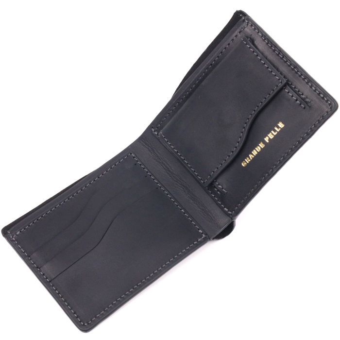 Портмоне Grande Pelle Шкіряне портмоне Слава ЗСУ Чорне (16734) зображення 5