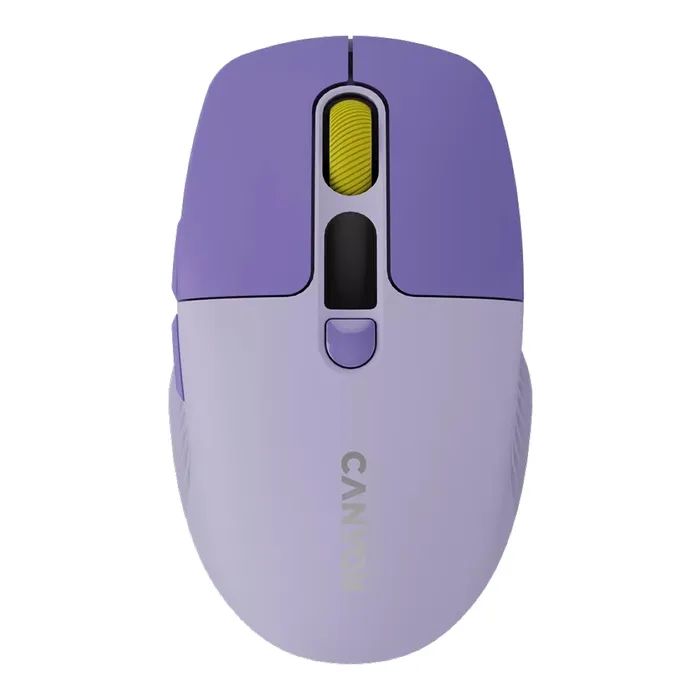 Мышка Canyon MW-26 LCD Silent Wireless/Bluetooth Violet (CNS-CMSW26V)