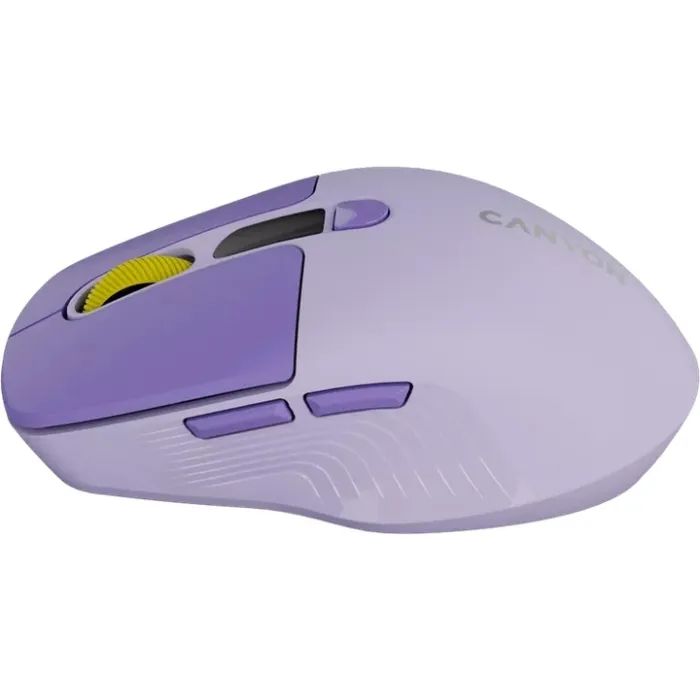 Мышка Canyon MW-26 LCD Silent Wireless/Bluetooth Violet (CNS-CMSW26V) изображение 3