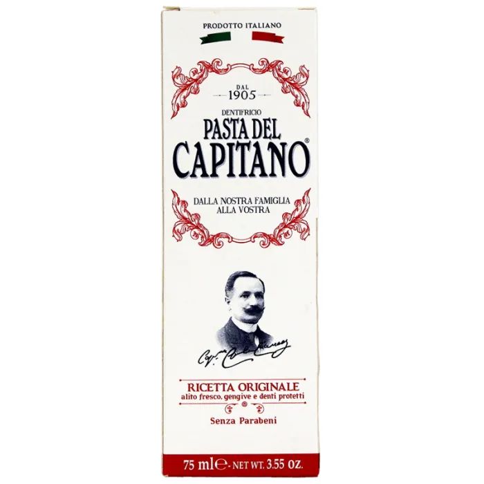 Зубная паста Pasta del Capitano Original Recipe 75 мл (8002140137105) изображение 2