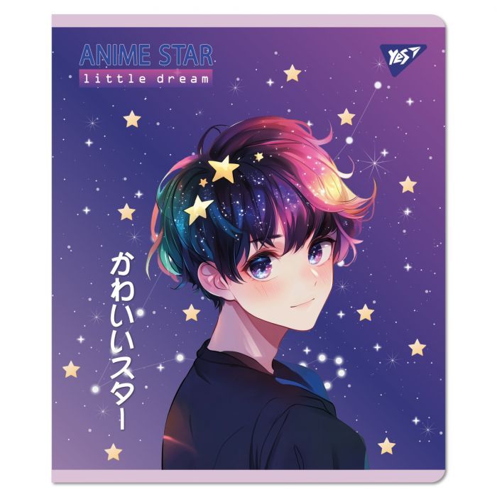 Тетрадь Yes Anime star 18 листов линия (767525) изображение 2